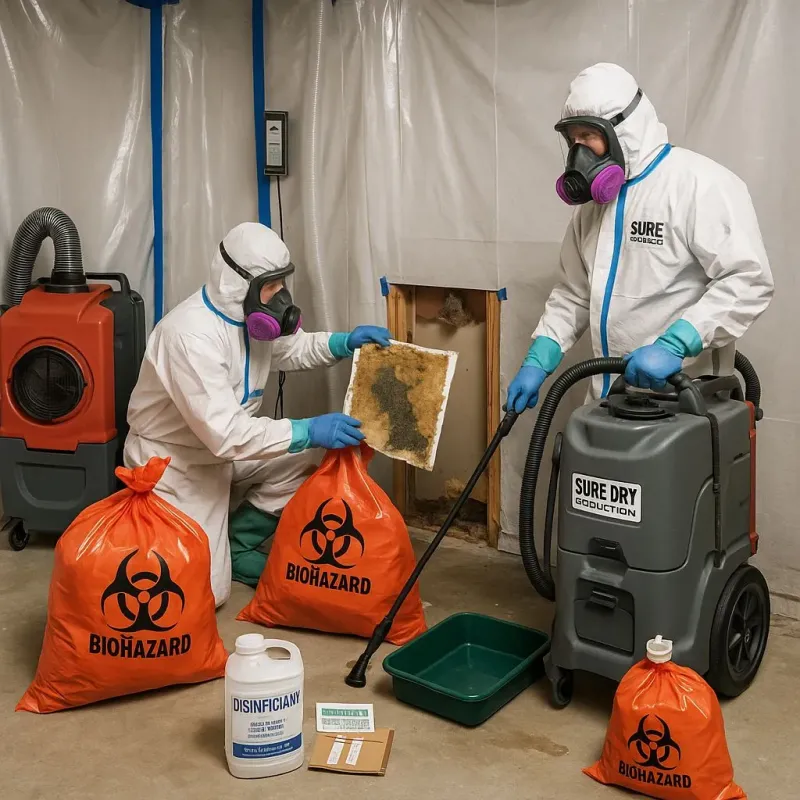 Contaminated Water Handling Protocols process in Groveland, MA